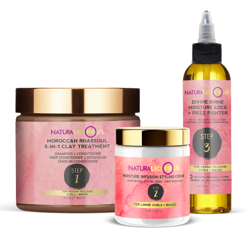 Hair Care System (For Loose Curls)
