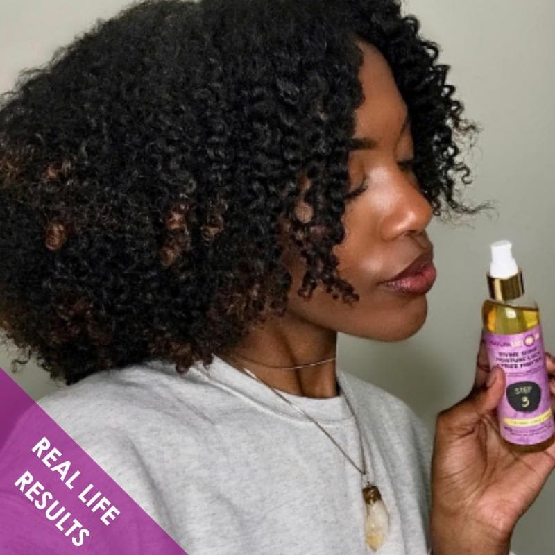 Moisture Lock & Frizz Fighter (For Tight Curls) Divine Shine